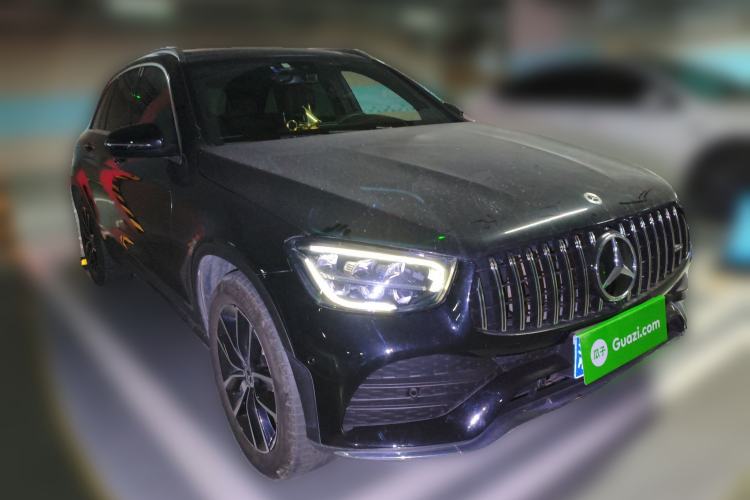 Used Mercedes-Benz GLC 2021 GLC 260 L 4MATIC Luxury Model Front Right 45 Deg