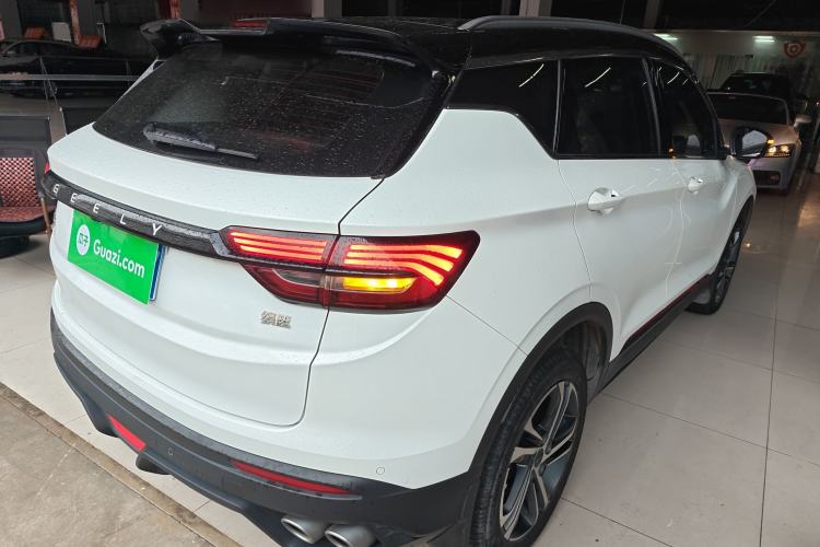 Used Geely Auto Coolray 2021 1.4T DCT Diamond Edition Rear Right 45 Deg