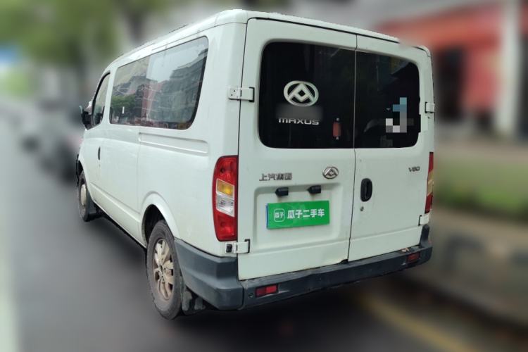 Used SAIC MAXUS Xintu V80 2019 2.5T Classic Model 6-Speed Manual – Aoyuntong Short Wheelbase Ultra-Low Roof 5/6 Seats Rear Left 45 Deg