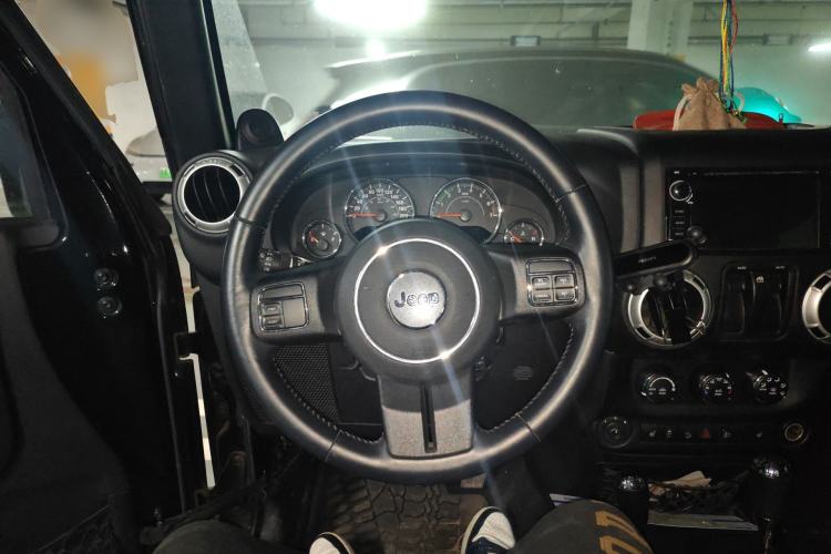 Used Jeep Wrangler 2013 3.6L Sahara two-door model
