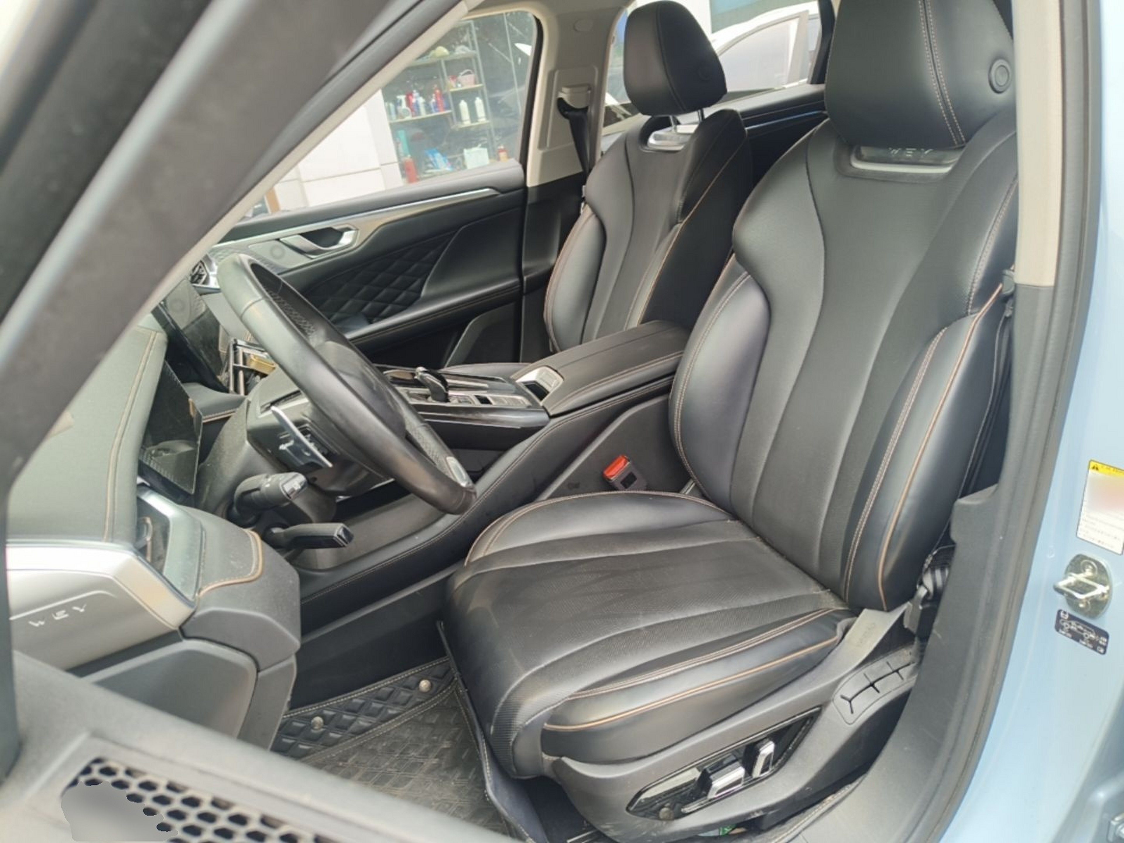 Avant de la voiture
