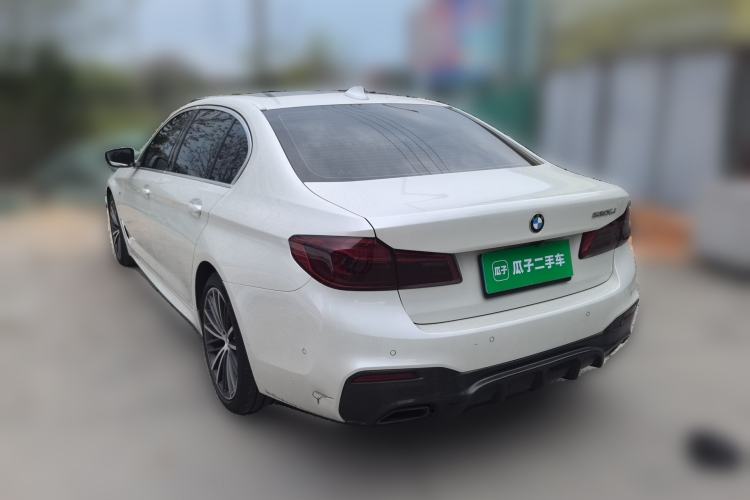 Used BMW 5 Series 2020 530Li Luxury Edition M Sport Package Rear Left 45 Deg