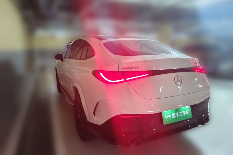 Used Mercedes-Benz GLC Coupe 2025 GLC 260 4MATIC Coupe SUV Rear Left 45 Deg