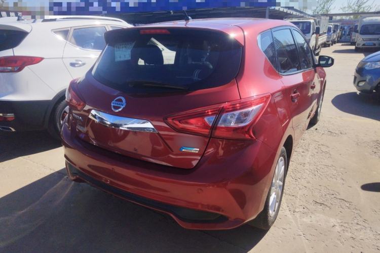 Used Nissan Tiida 2019 1.6L CVT Cool Edition China VI Standard Rear Right 45 Deg