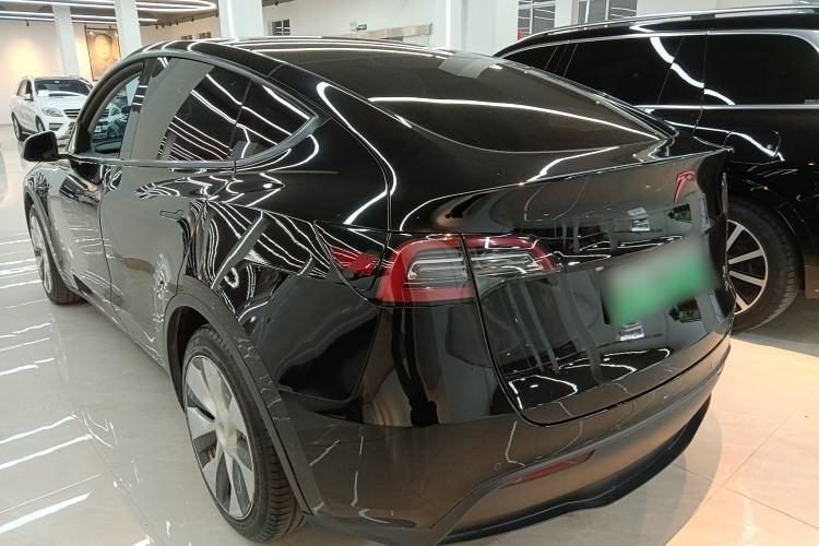 Used Tesla Model Y 2021 Standard Range Rear-Wheel Drive Version Rear Left 45 Deg