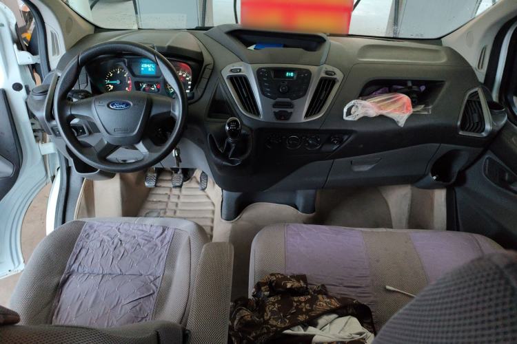 Used Ford Transit 2017 2.0T Diesel Multi-Function Commercial Vehicle Short Wheelbase Mid-Roof China V Standard Center Console