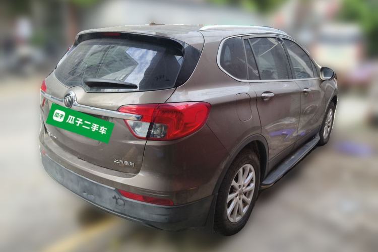 Used Buick Envision 2017 20T Two-Wheel Drive Luxury Model Rear Right 45 Deg