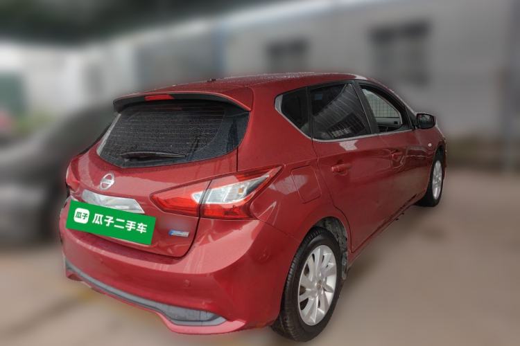 Used Nissan Tiida 2016 1.6L CVT Cool Dynamic Edition Rear Right 45 Deg