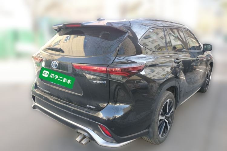 Used Toyota Crown Kluger 2023 2.5L HEV Four-Wheel Drive Luxury Edition Rear Right 45 Deg