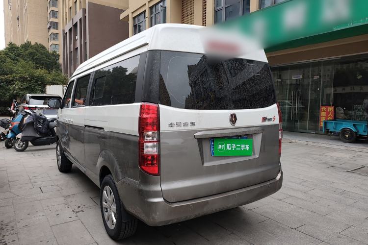Used Jinbei New Hiace S 2023 1.5L Wealth Edition Passenger Van 5/6/7-Seater Central Air Conditioning Version SWC15M Rear Left 45 Deg