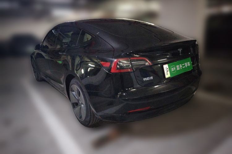 Used Tesla Model 3 2022 Rear-Wheel-Drive Version Rear Left 45 Deg