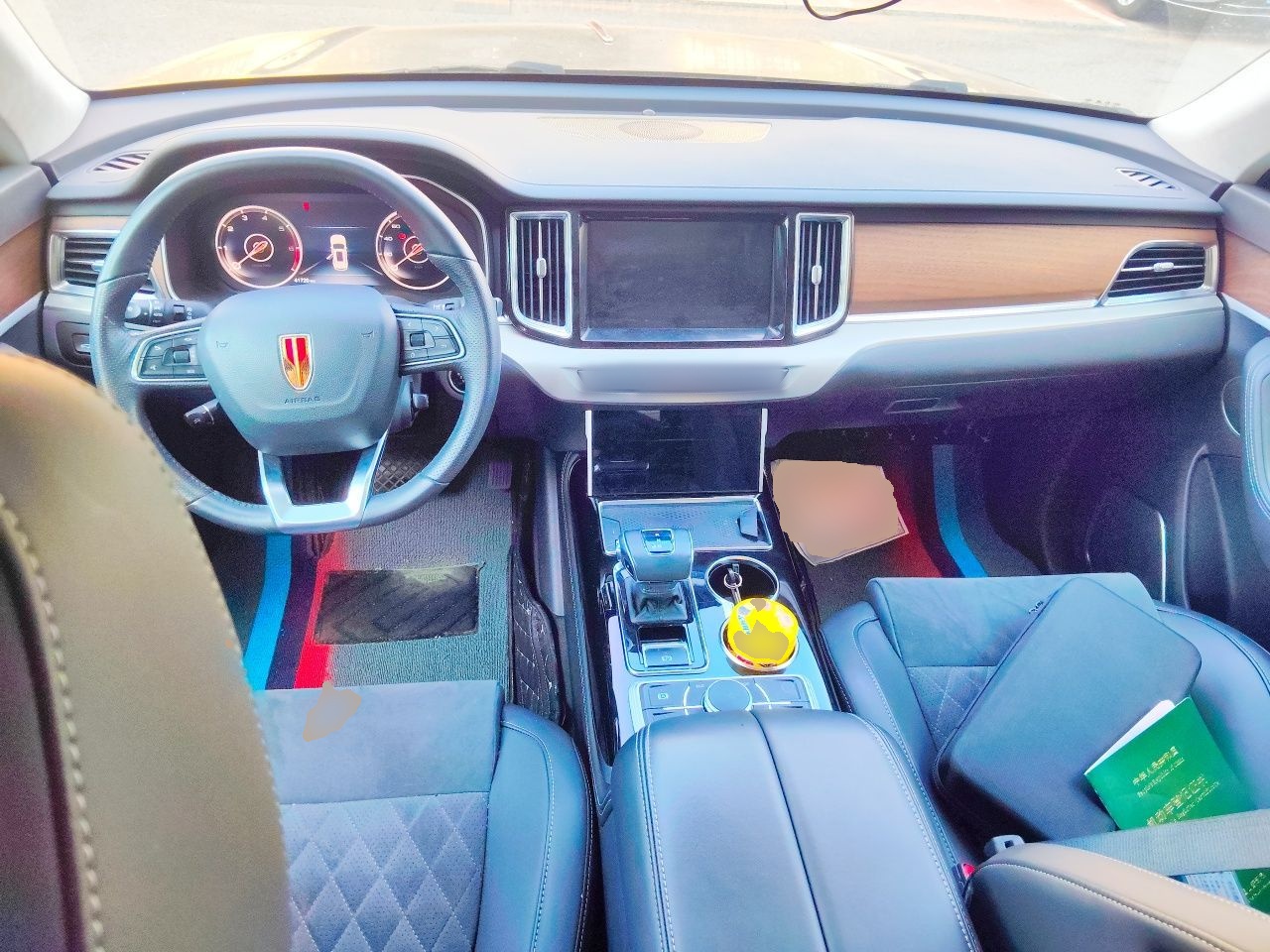 Hongqi HS7 2022 2.0T DCT Two-Wheel Drive Smart Connect Flagship Edition Five Seats - Chinese Trim Chang — снимка 9