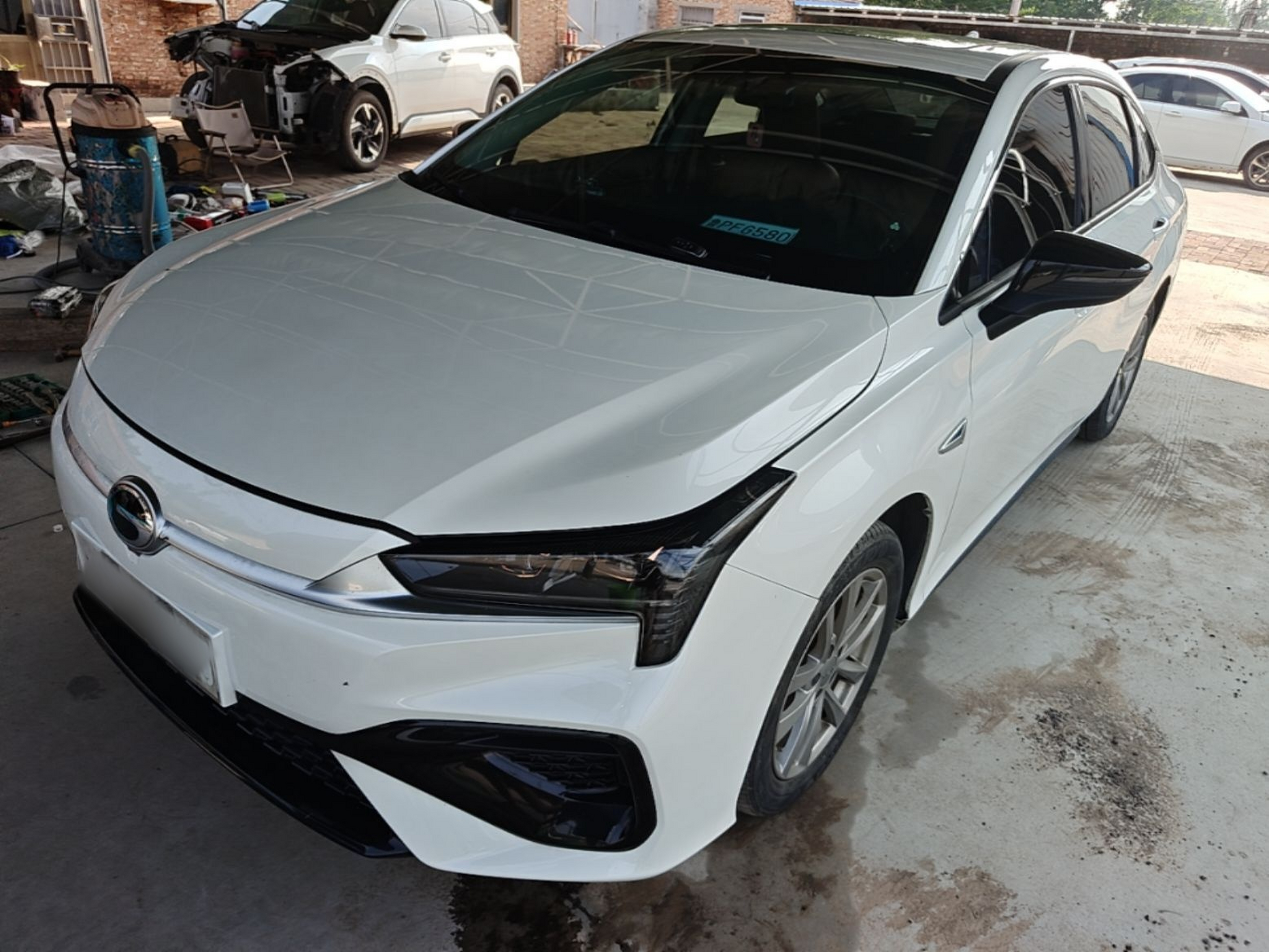Under Front Bumper