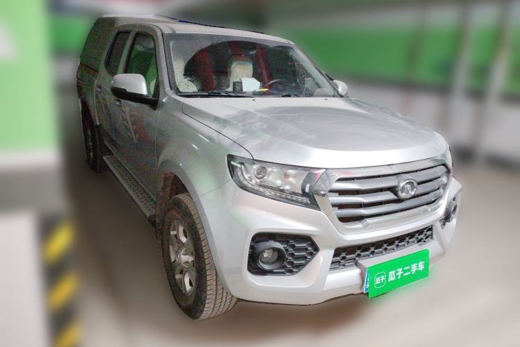 Used Great Wall Wingle 7 2020 2.0T Diesel Two-Wheel Drive Crown Champion Business-Style Compact Pickup GW4D20M Front Right 45 Deg