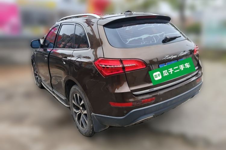 Used Zotye T600 2016 Sports Edition 1.5T Manual Luxury Model Rear Left 45 Deg