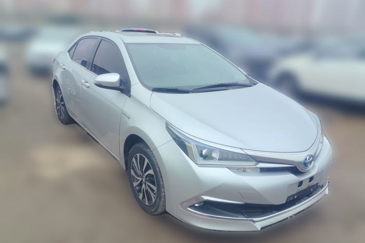 Used Toyota Corolla 2017 Revised Dual-Engine 1.8L E-CVT Leading Edition Front Right 45 Deg