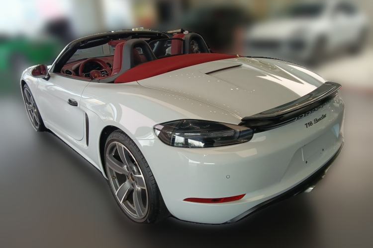 Used Porsche 718 2022 Boxster 2.0T Rear Left 45 Deg