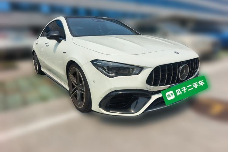 Used Mercedes-Benz CLA AMG 2022 AMG CLA 45 4MATIC+ Front Right 45 Deg