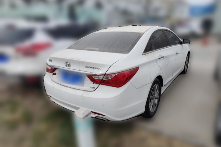 Used Hyundai Sonata 2015 Classic 2.4L Automatic Leading Edition China V Standard Rear Right 45 Deg