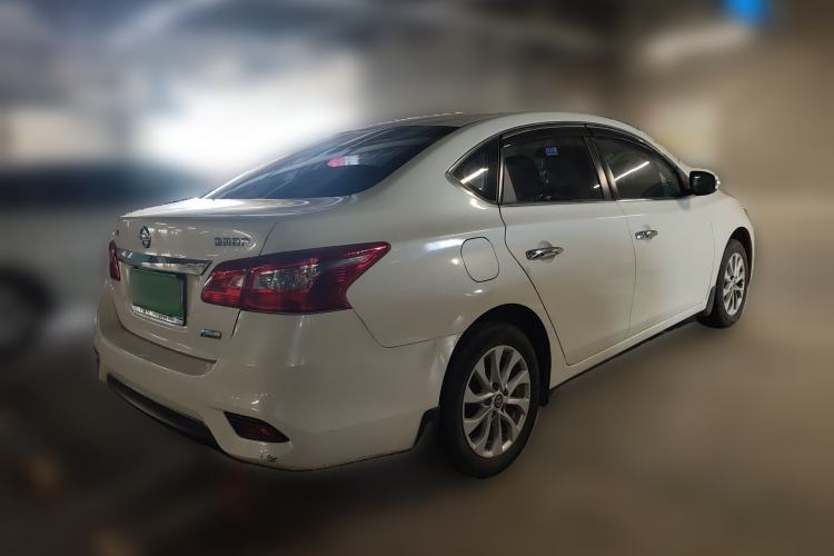 Used Nissan Sylphy 2019 1.6XV CVT Smart Connect Luxury Edition China VI Standard Rear Right 45 Deg