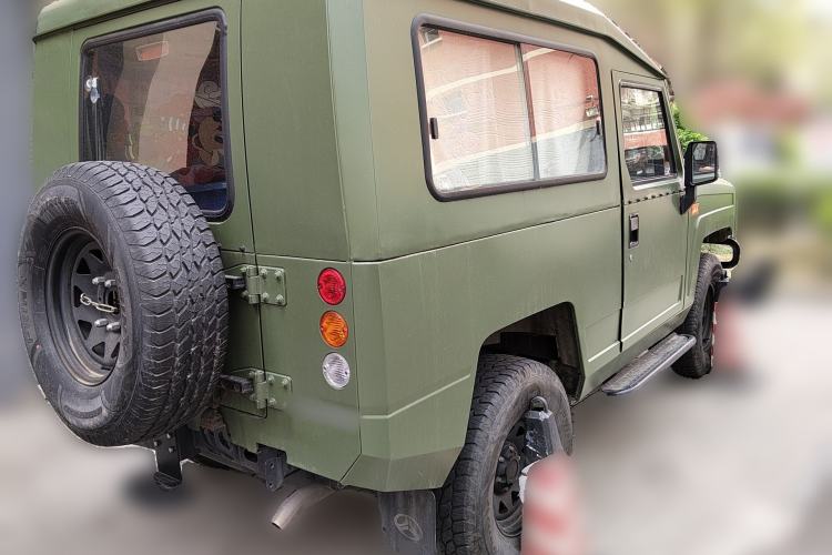 Used BAW Warrior 2021 2.4T Three-Door Four-Wheel Drive Short Wheelbase Gasoline Version China VI Emission Standard Rear Right 45 Deg