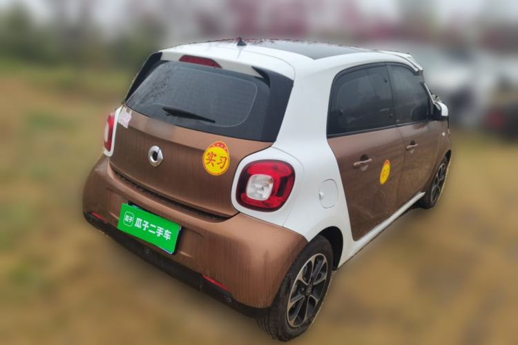 Used smart forfour 2016 1.0L 52 kW Passion Edition Rear Right 45 Deg