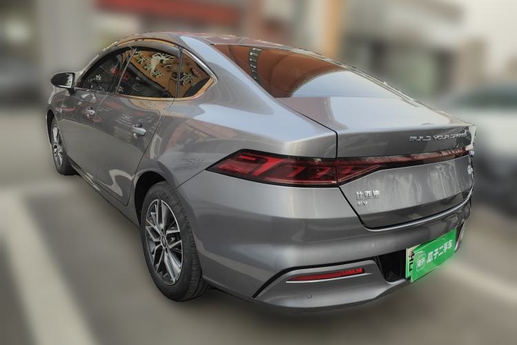 Used BYD Qin PLUS 2021 EV 500KM Luxury Model Rear Left 45 Deg