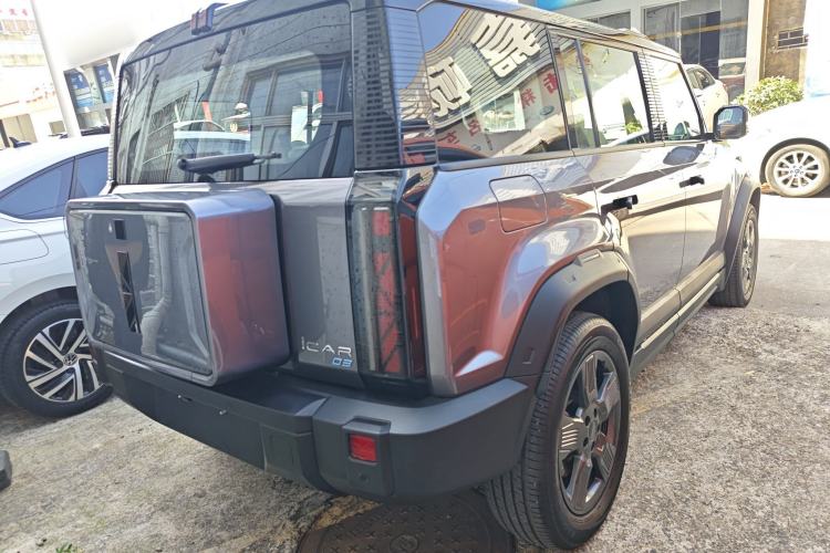 Used iCAR 03 2024 401km Two-Wheel Drive Standard Advanced Version Rear Right 45 Deg