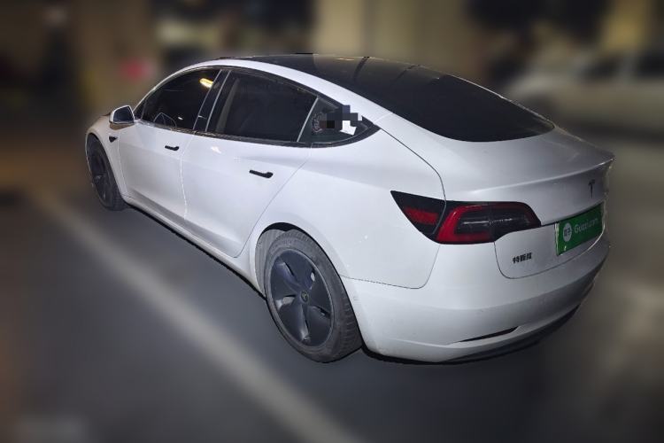 Used Tesla Model 3 2020 Standard Range Rear-Wheel Drive Upgraded Version Rear Left 45 Deg