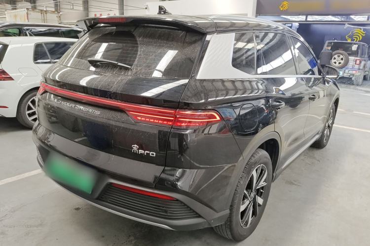 Used BYD Song Pro New Energy 2024 HONOR Edition DM-i 71KM Navigation Model Rear Right 45 Deg