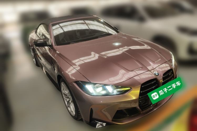 Used BMW M4 2024 M4 Convertible Coupe M xDrive Thunder Edition Front Right 45 Deg