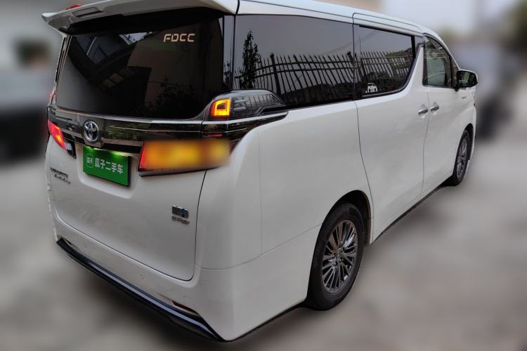 Used Toyota Vellfire 2019 Dual-Engine 2.5L HV Prestige Edition Rear Right 45 Deg
