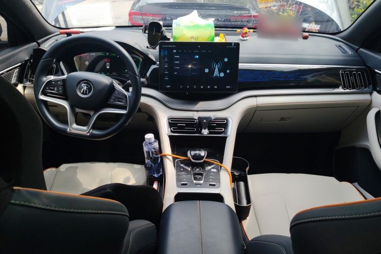 Used BYD Song PLUS New Energy 2021 EV Flagship Model Center Console