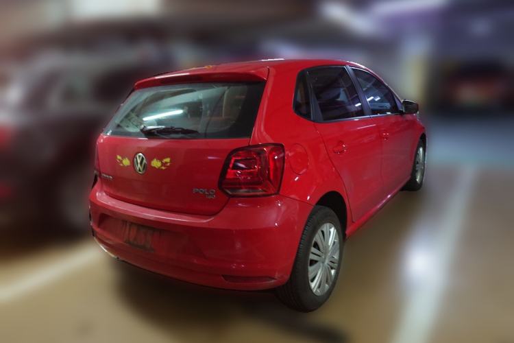 Used Volkswagen Polo 2016 1.6L Automatic Comfort Model Rear Right 45 Deg