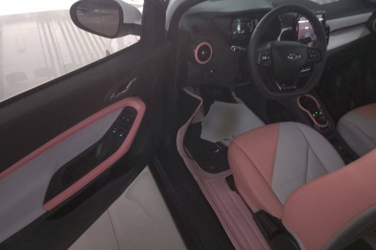 Used Chery New Energy Little Ant 2022 Sweet Pink Edition Half-Sugar Version Lithium Iron Phosphate 29.2 kWh 30 kW 301 km Driver Seat