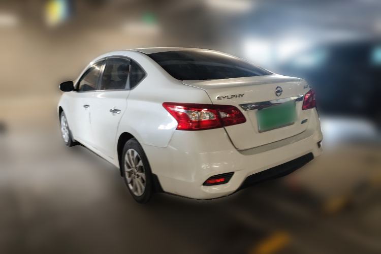 Used Nissan Sylphy 2019 1.6XV CVT Smart Connect Luxury Edition China VI Standard Rear Left 45 Deg
