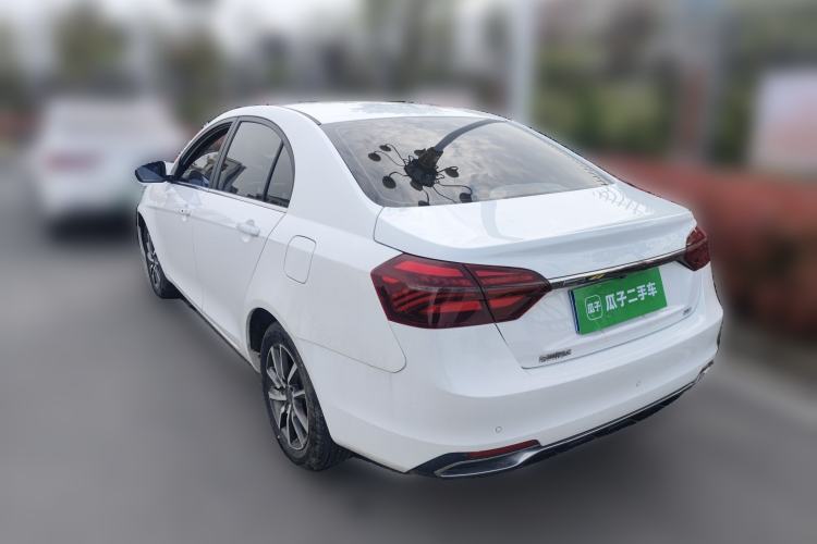 Used Geely Auto Emgrand 2019 Leading Edition 1.5L CVT Upward-Connected Model China VI Standard Rear Left 45 Deg