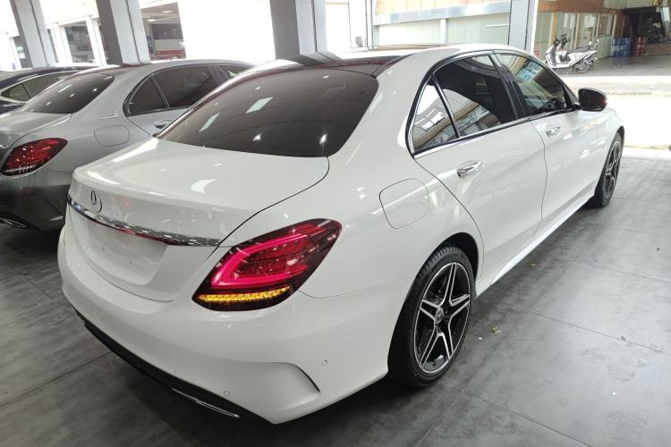 Used Mercedes-Benz C-Class 2021 C 260 L Sport Edition Star Collection Rear Right 45 Deg