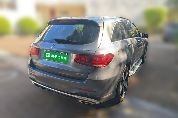 Used Mercedes-Benz GLC 2020 GLC 300 L 4MATIC Luxury Model Rear Right 45 Deg