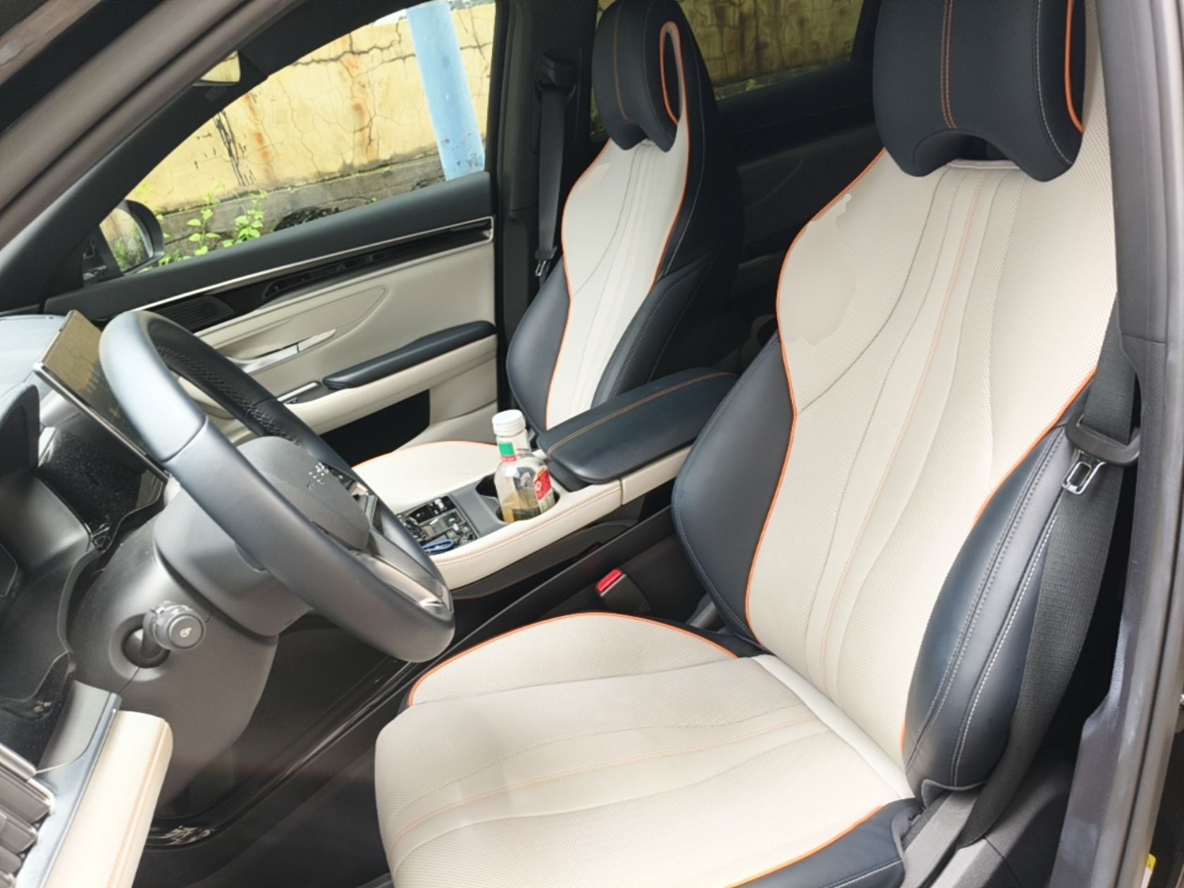 Avant de la voiture