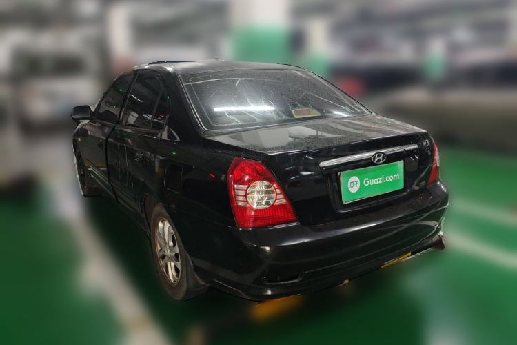 Used Hyundai Elantra 2007 1.6L Manual Comfort Model Rear Left 45 Deg