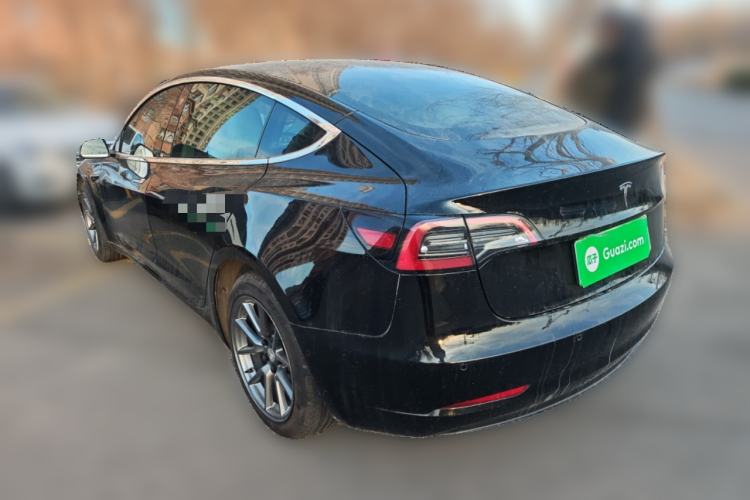 Used Tesla Model 3 2021 Standard Range Rear-Wheel Drive Upgraded Version 3D6 Rear Left 45 Deg