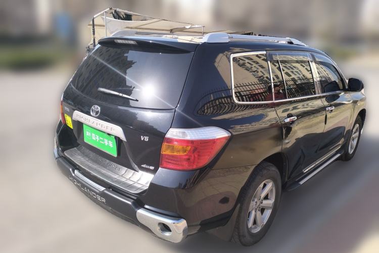 Used Toyota Highlander 2009 3.5L 4x4 7-Seater Elite Edition Rear Right 45 Deg