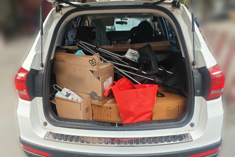 Used Haval H6 2017 Red-Label Sport Edition 1.5T Automatic Two-Wheel Drive Luxury Model Trunk