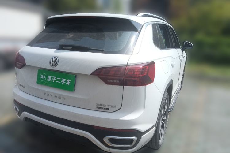 Used Volkswagen Tayron 2021 380TSI All-Wheel Drive R-Line Connected Version Rear Right 45 Deg