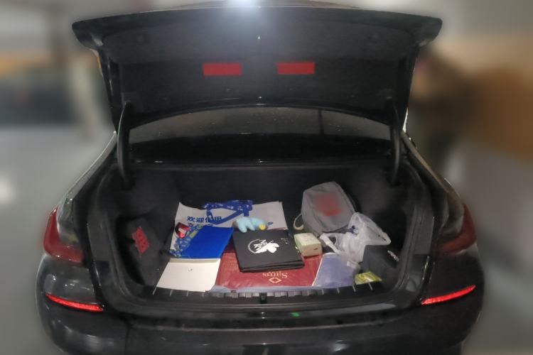 Used BMW 3 Series 2021 Second Facelift 325Li M Sport Night Edition Package Trunk