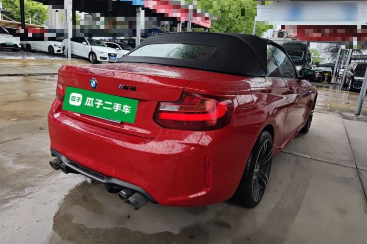 Used BMW 2 Series 2015 218i Convertible Coupe Rear Right 45 Deg