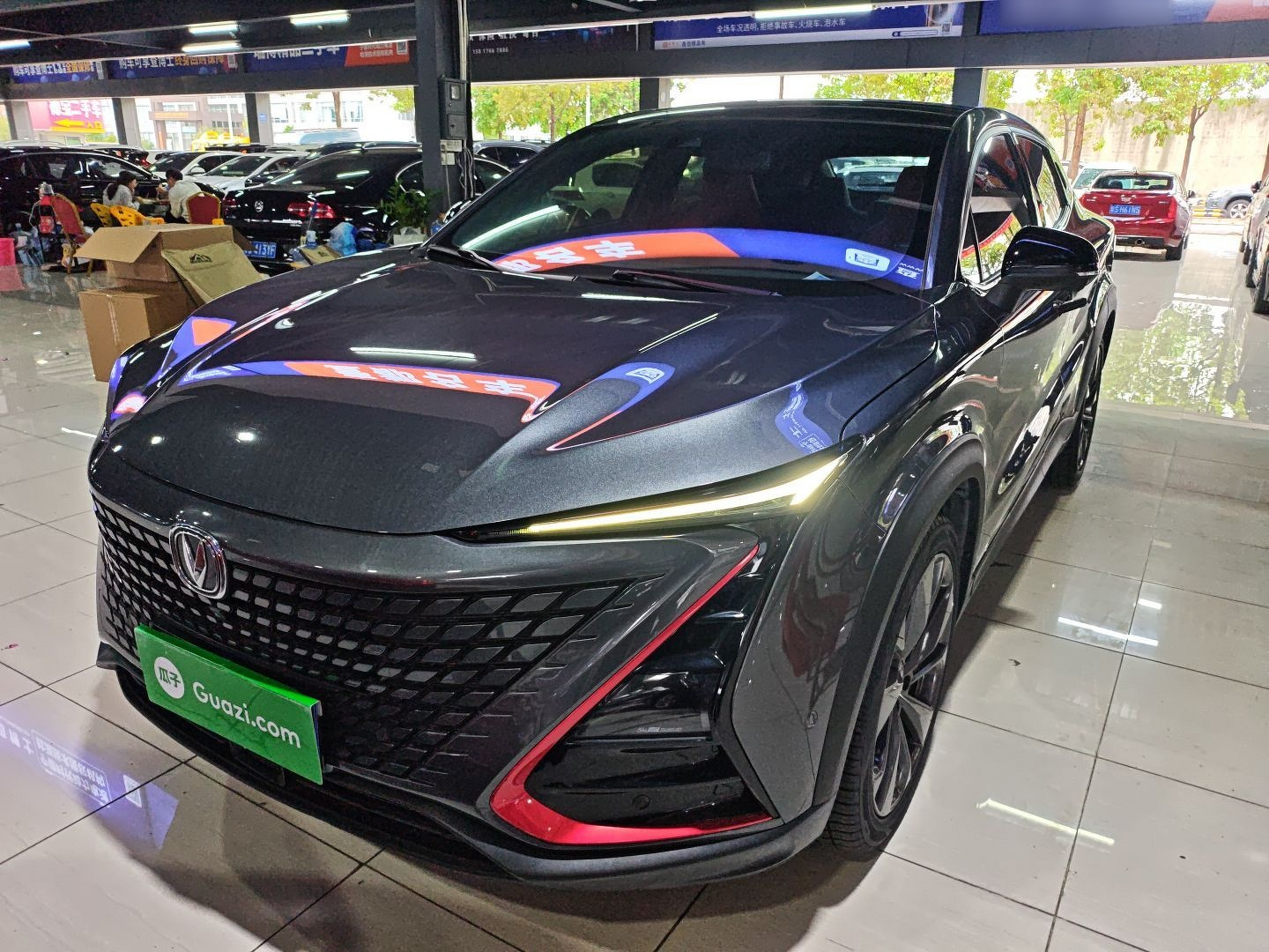 تحت مقدمة السيارة