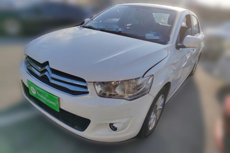Used Citroen Elysee 2015 Zhishang Edition 1.6L Manual Fashion Model