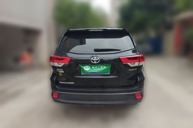 Used Toyota Highlander 2018 2.0T Two-Wheel Drive Elite Edition 5 Seats Emission Standard China V Rear
